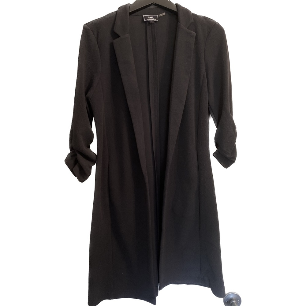 Black Relaxed Blazer